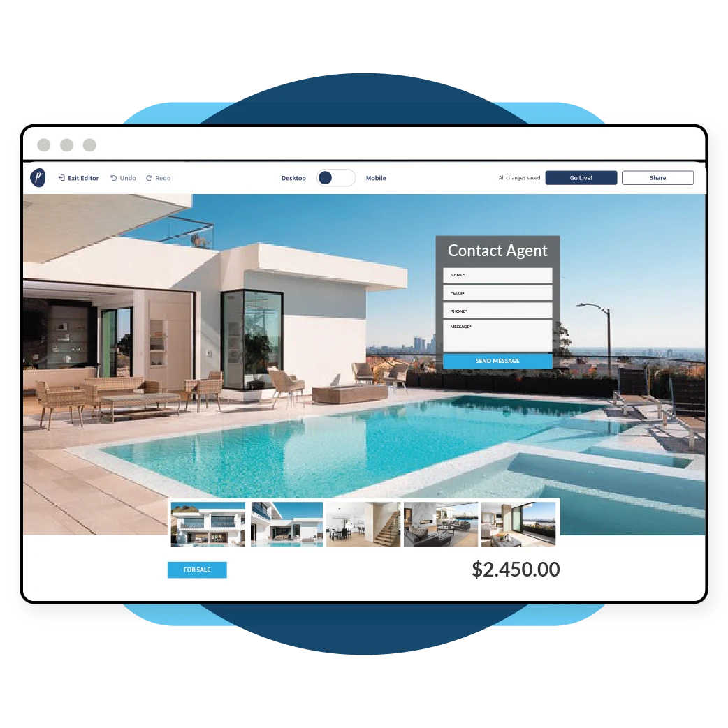 Real Estate Single Property Websites