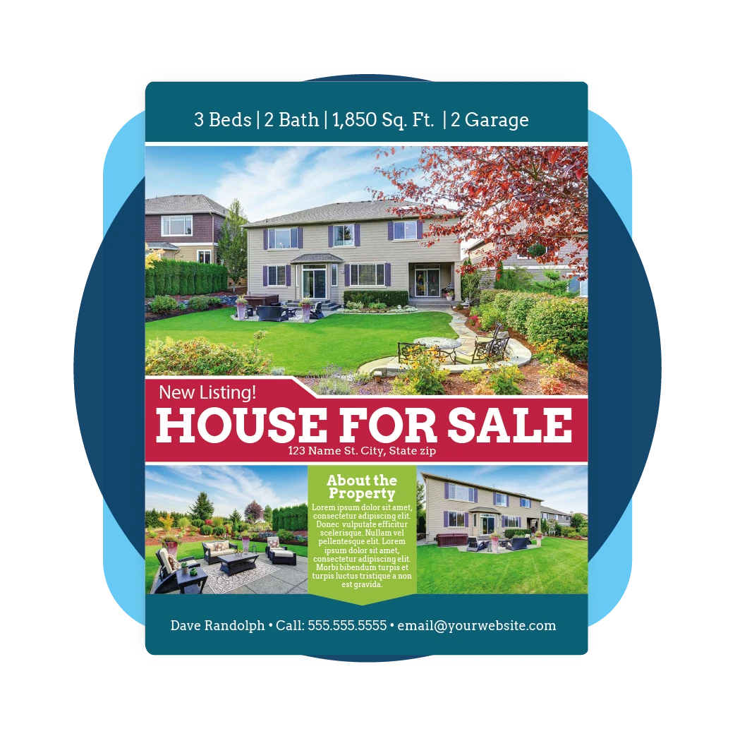 Real Estate Print Marketing Templates